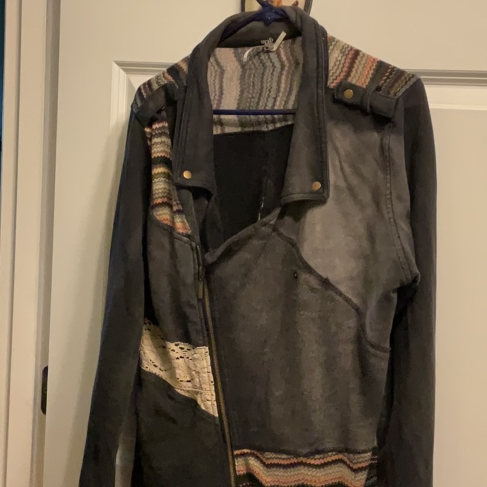 BKE JERSEY TYPE BOHO JACKET